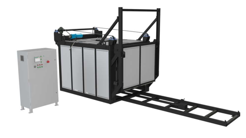 Камерная печь ПКМ 3000/1300